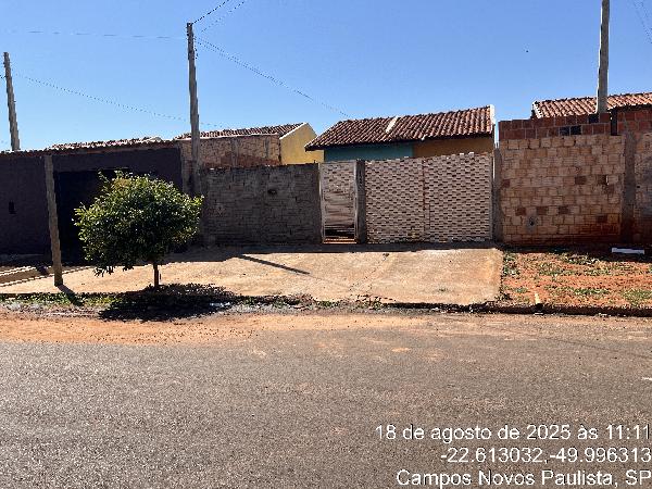 Casa - Venda, GIACOMO FADEL, CAMPOS NOVOS PAULISTA, SP