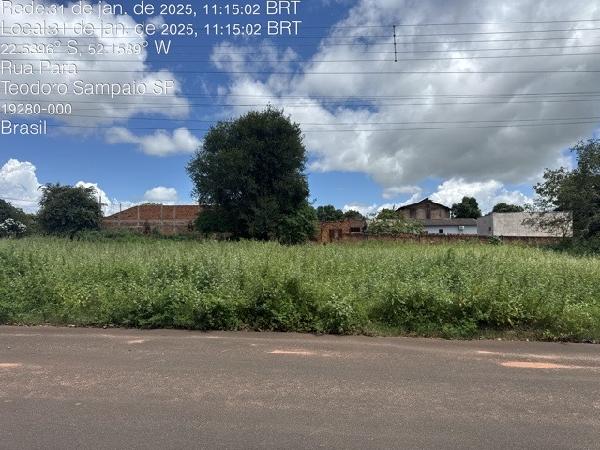 Terreno - Venda, JARDIM ESPLANADA, TEODORO SAMPAIO, SP