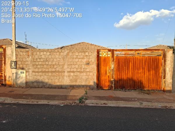 Casa - Venda, PARQUE RESIDENCIAL DIGNIDADE, SAO JOSE DO RIO PRETO, SP