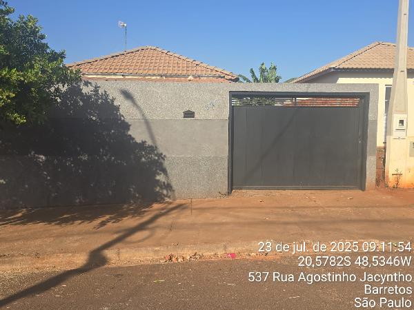 Casa - Venda, BARRETOS, SP